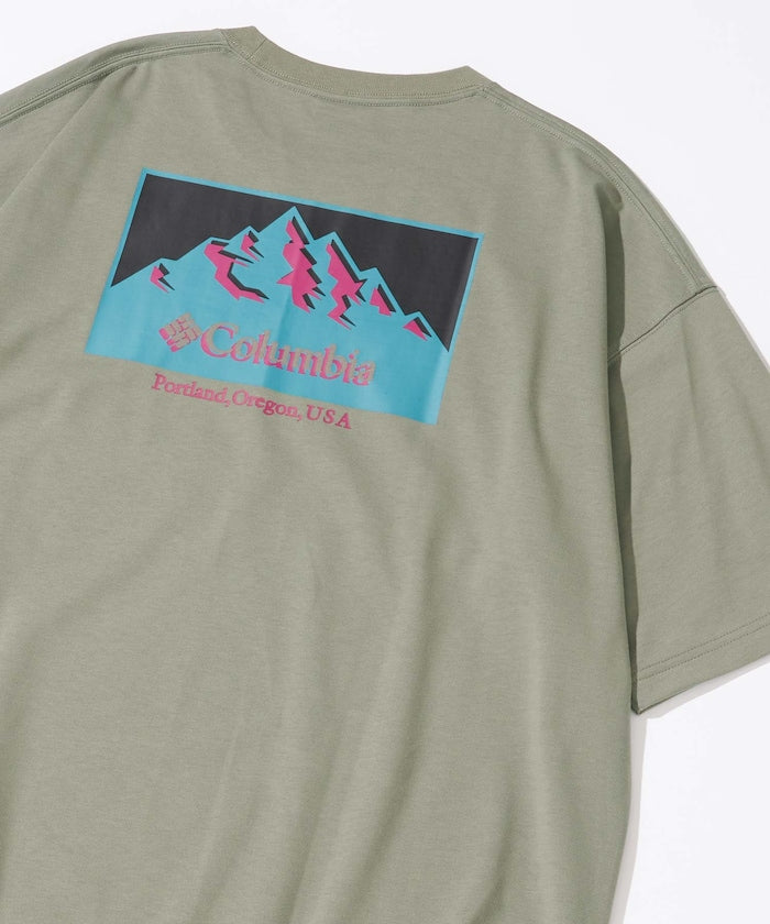COLUMBIA x FREAK’S STORE / 背面印花 短袖T恤