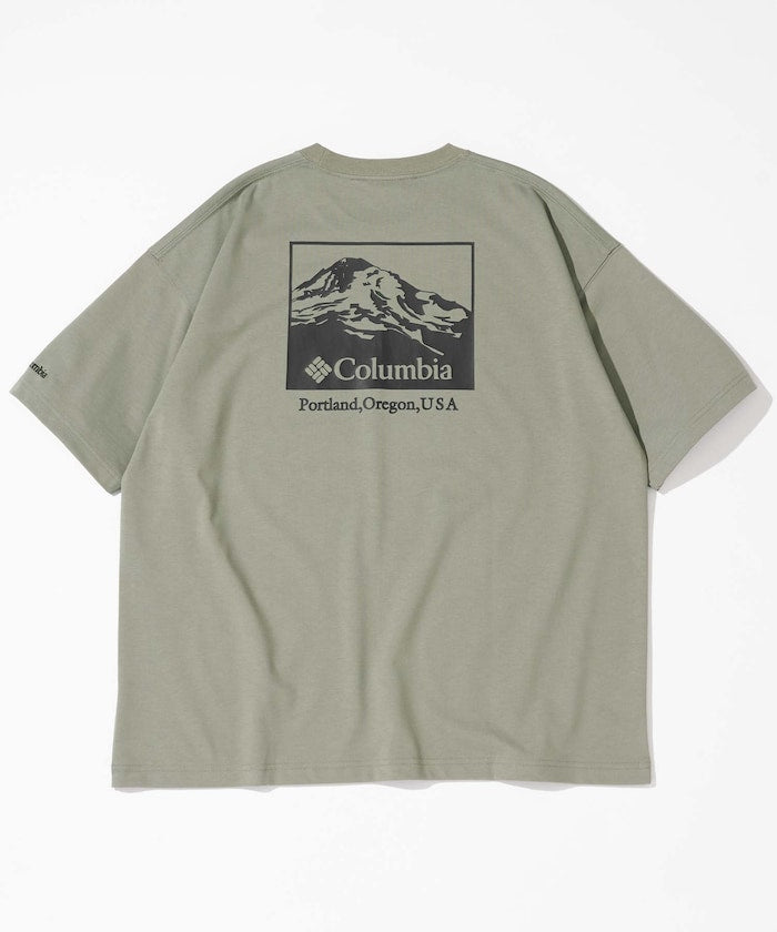 COLUMBIA x FREAK’S STORE / 背面印花 短袖T恤