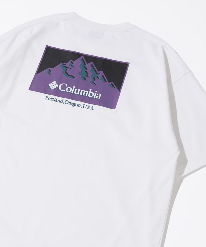 COLUMBIA x FREAK’S STORE / 背面印花 短袖T恤