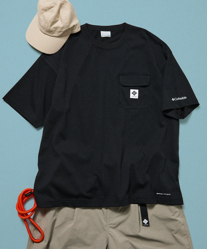 COLUMBIA x FREAK’S STORE / 機能 口袋 短袖T恤