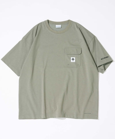 COLUMBIA x FREAK’S STORE / 機能 口袋 短袖T恤