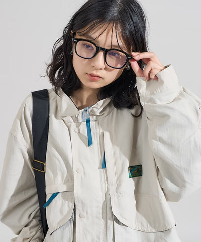 Foxfire × FREAK'S STORE／女裝 短版工裝尼龍外套 （日本聯名限定）