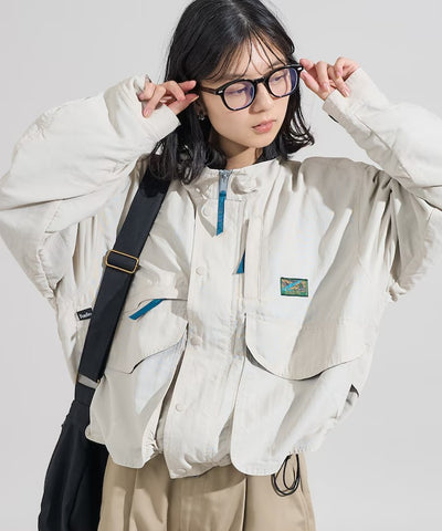 Foxfire × FREAK'S STORE／女裝 短版工裝尼龍外套 （日本聯名限定）