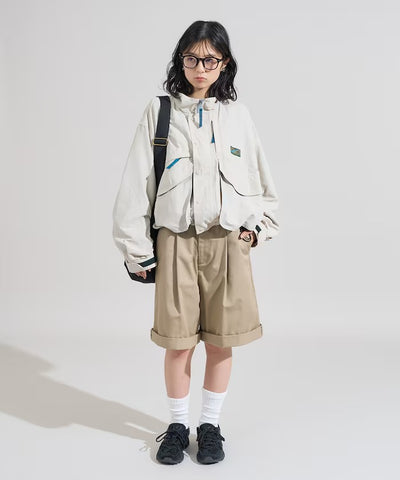 Foxfire × FREAK'S STORE／女裝 短版工裝尼龍外套 （日本聯名限定）
