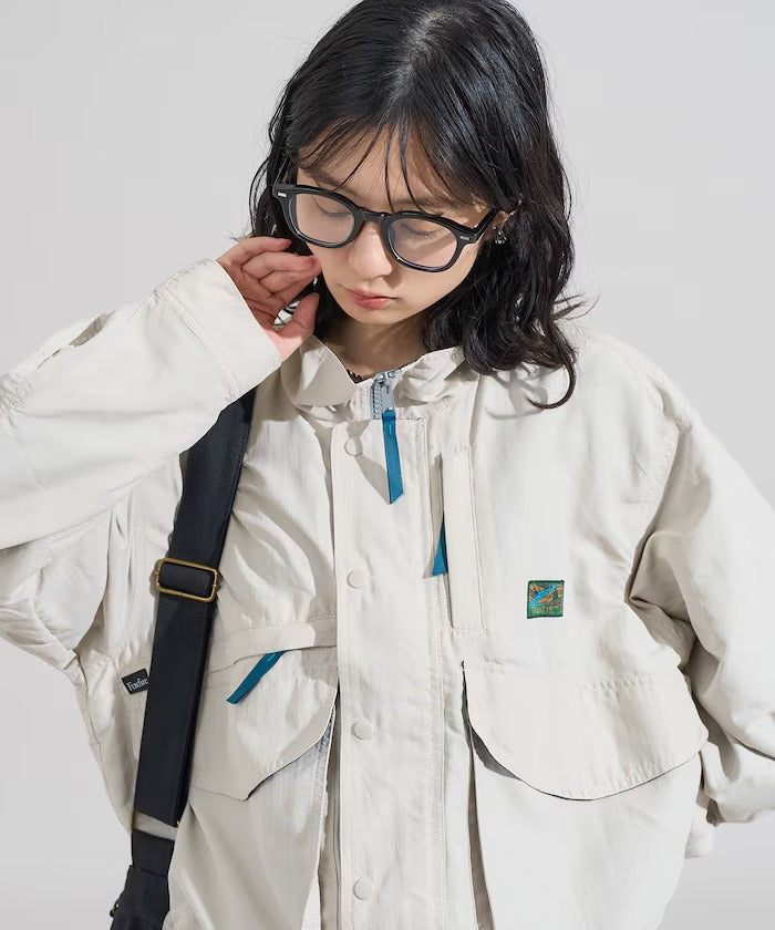 Foxfire × FREAK'S STORE／女裝 短版工裝尼龍外套 （日本聯名限定）