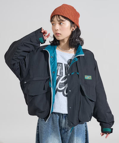 Foxfire × FREAK'S STORE／女裝 短版工裝尼龍外套 （日本聯名限定）