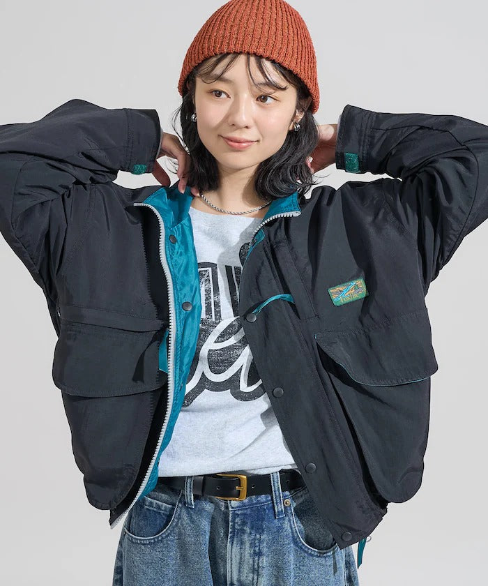 Foxfire × FREAK'S STORE／女裝 短版工裝尼龍外套 （日本聯名限定）