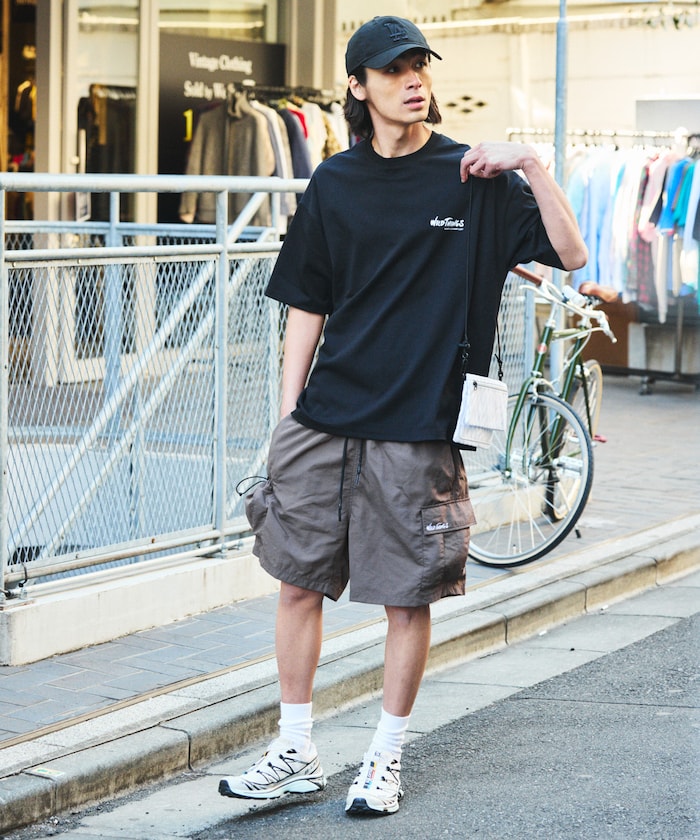 WILD THINGS × FREAK'S STORE / 背面反光 短袖T恤