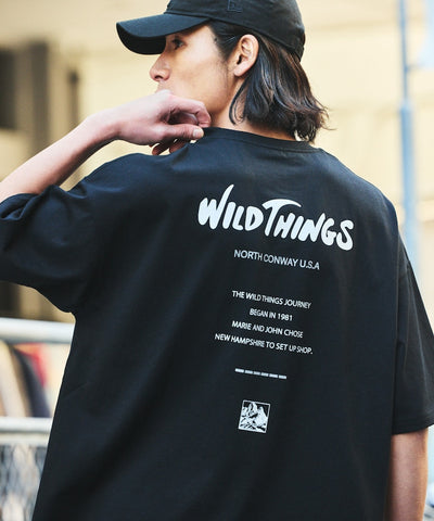 WILD THINGS × FREAK'S STORE / 背面反光 短袖T恤