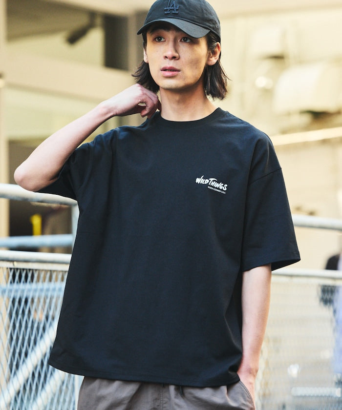 WILD THINGS × FREAK'S STORE / 背面反光 短袖T恤
