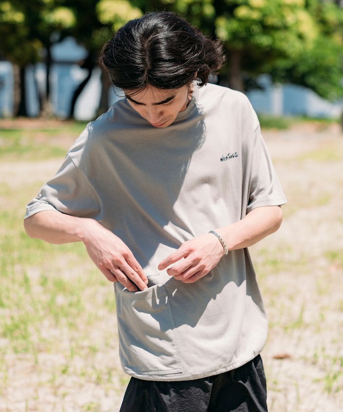 WILD THINGS × FREAK'S STORE / 側口袋 短袖T恤