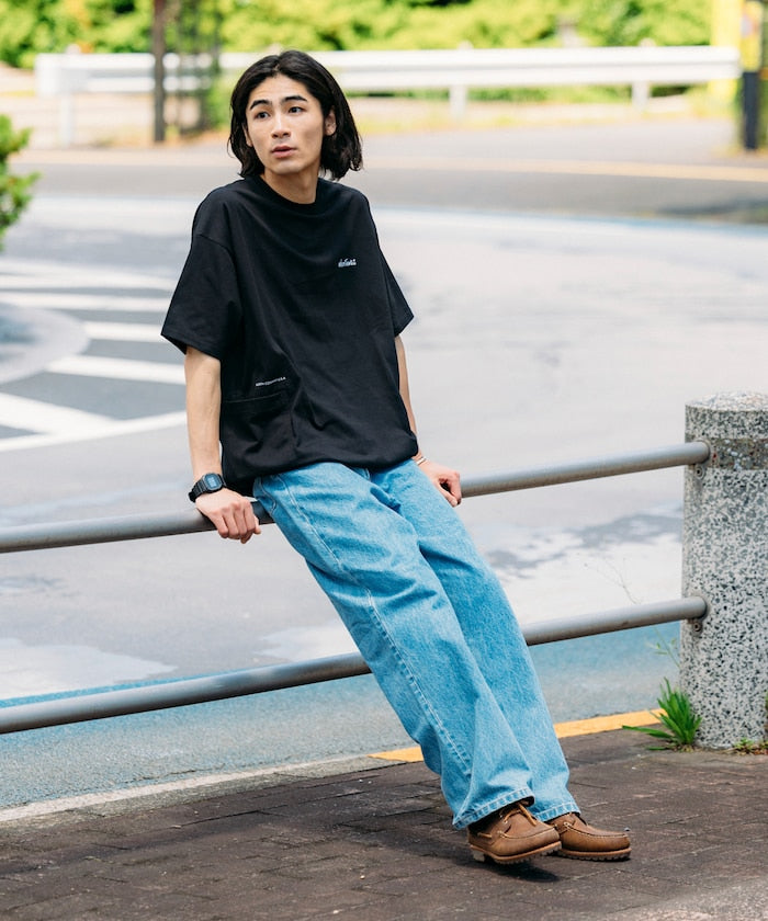 WILD THINGS × FREAK'S STORE / 側口袋 短袖T恤