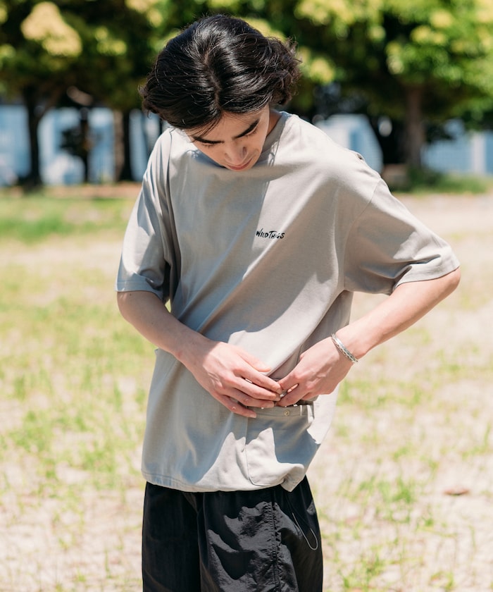 WILD THINGS × FREAK'S STORE / 側口袋 短袖T恤