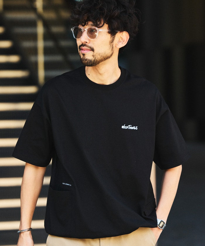 WILD THINGS × FREAK'S STORE / 側口袋 短袖T恤