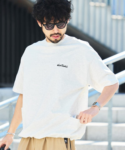 WILD THINGS × FREAK'S STORE / 側口袋 短袖T恤