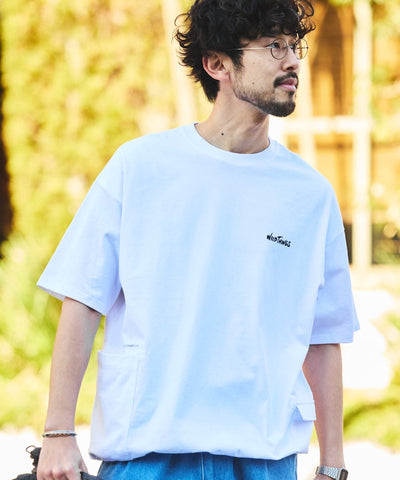 WILD THINGS × FREAK'S STORE / 側口袋 短袖T恤