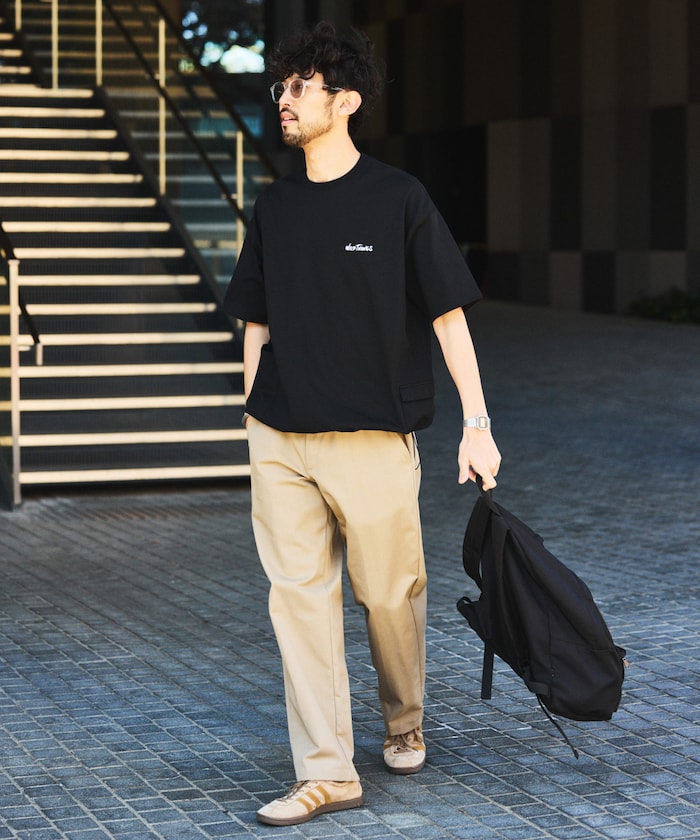 WILD THINGS × FREAK'S STORE / 側口袋 短袖T恤