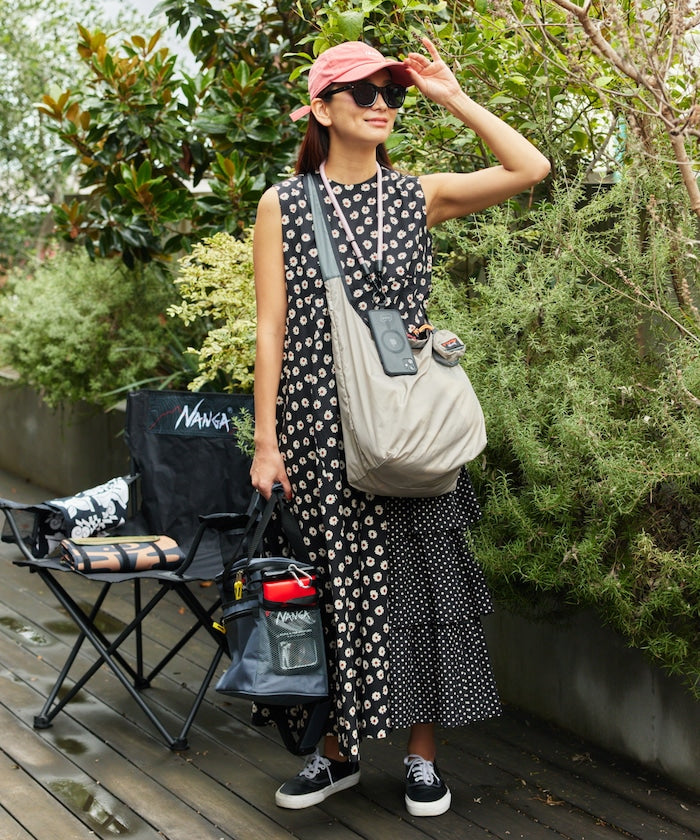 NANGA × FREAK’S STORE / 別注 POCKETABLE SHOULDER BAG 別注 輕量可收納斜背包