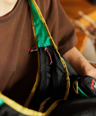 NANGA × FREAK’S STORE / 別注 POCKETABLE SHOULDER BAG 別注 輕量可收納斜背包