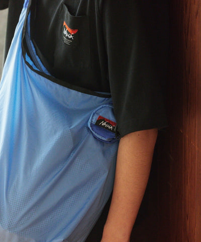 NANGA × FREAK’S STORE / 別注 POCKETABLE SHOULDER BAG 別注 輕量可收納斜背包