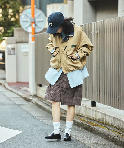 Foxfire × FREAK'S STORE／女裝 短版工裝尼龍外套 （日本聯名限定）