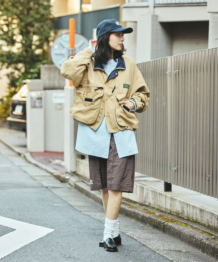 Foxfire × FREAK'S STORE／女裝 短版工裝尼龍外套 （日本聯名限定）