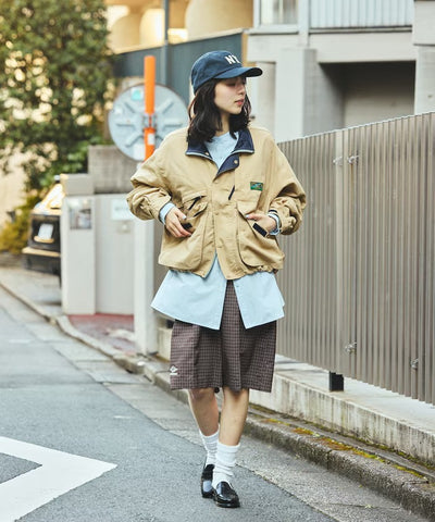 Foxfire × FREAK'S STORE／女裝 短版工裝尼龍外套 （日本聯名限定）