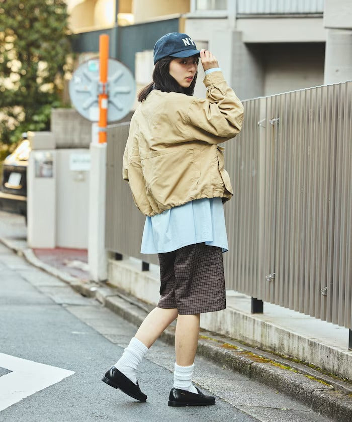Foxfire × FREAK'S STORE／女裝 短版工裝尼龍外套 （日本聯名限定）