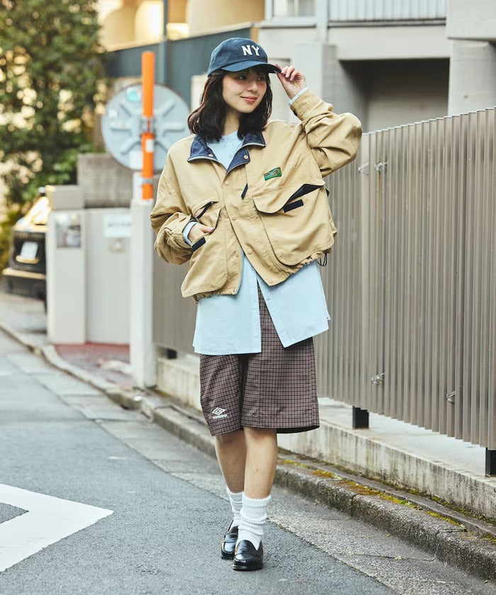 Foxfire × FREAK'S STORE／女裝 短版工裝尼龍外套 （日本聯名限定）