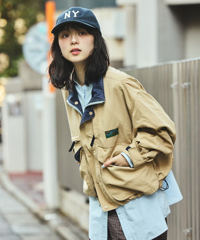 Foxfire × FREAK'S STORE／女裝 短版工裝尼龍外套 （日本聯名限定）