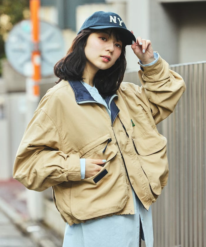 Foxfire × FREAK'S STORE／女裝 短版工裝尼龍外套 （日本聯名限定）