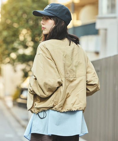Foxfire × FREAK'S STORE／女裝 短版工裝尼龍外套 （日本聯名限定）