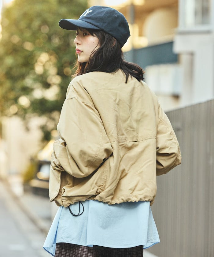 Foxfire × FREAK'S STORE／女裝 短版工裝尼龍外套 （日本聯名限定）