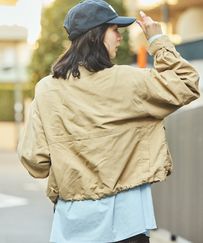 Foxfire × FREAK'S STORE／女裝 短版工裝尼龍外套 （日本聯名限定）