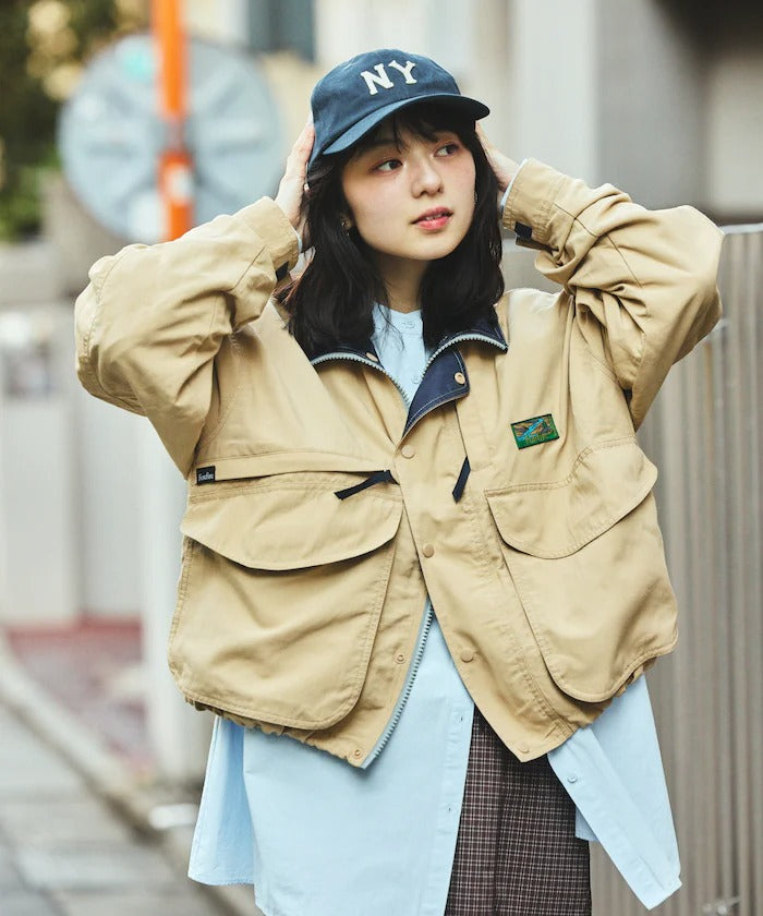 Foxfire × FREAK'S STORE／女裝 短版工裝尼龍外套 （日本聯名限定）