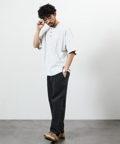 Dickies×FREAK'S STORE / 雙褶錐形工裝長褲