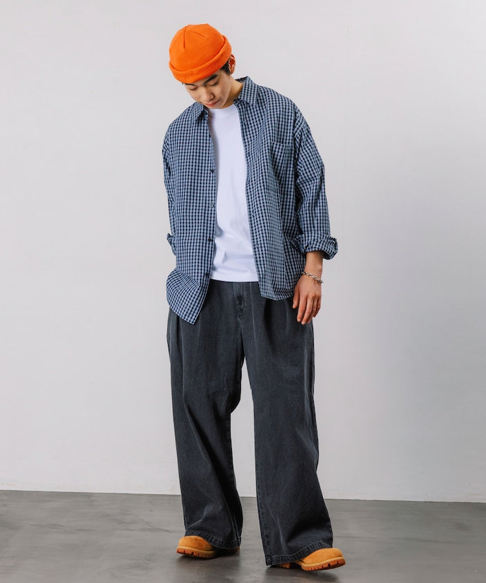 DICKIES x FREAK’S STORE / 交叉打摺工裝長褲