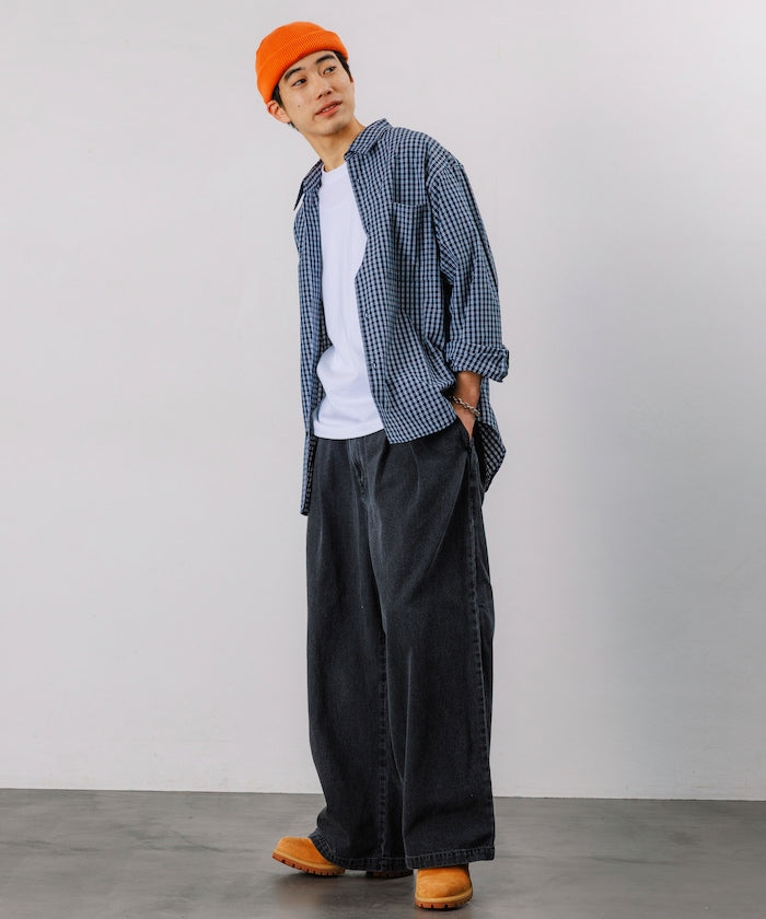 DICKIES x FREAK’S STORE / 交叉打摺工裝長褲