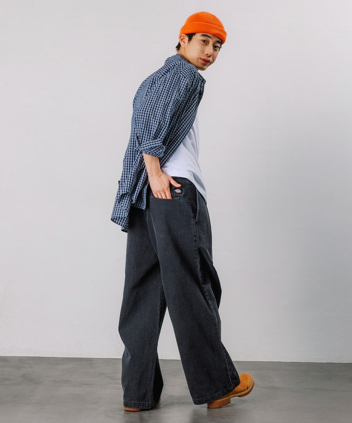 DICKIES x FREAK’S STORE / 交叉打摺工裝長褲