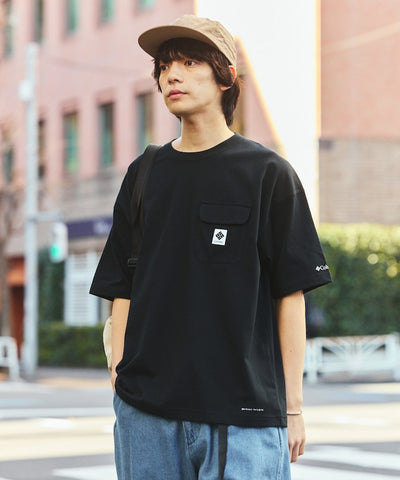 COLUMBIA x FREAK’S STORE / 機能 口袋 短袖T恤