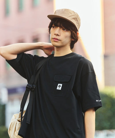 COLUMBIA x FREAK’S STORE / 機能 口袋 短袖T恤