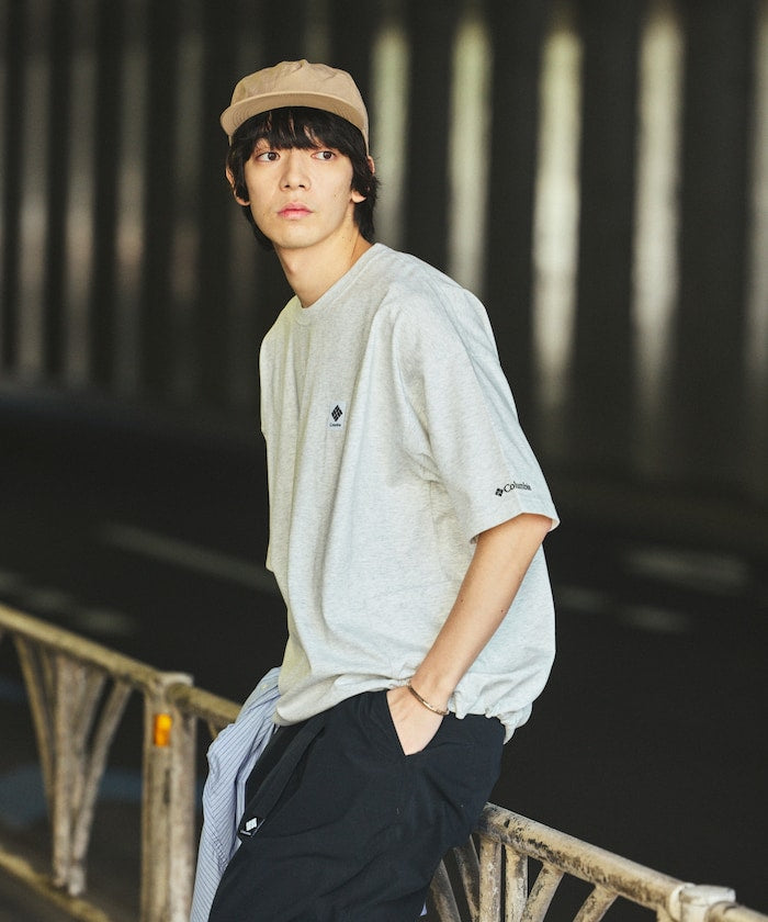 COLUMBIA x FREAK’S STORE / 別注 側口袋 短袖T恤