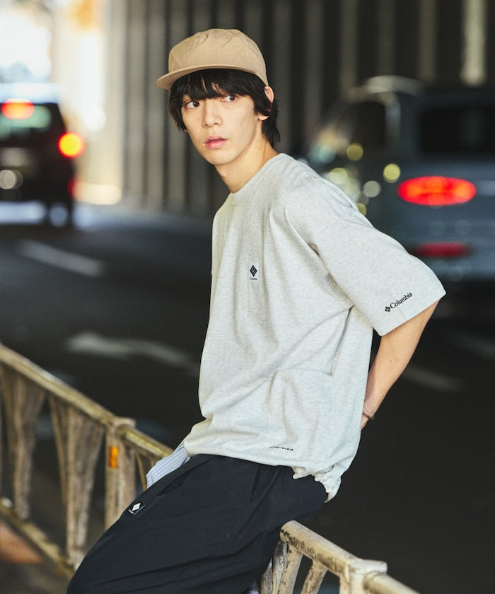 COLUMBIA x FREAK’S STORE / 別注 側口袋 短袖T恤