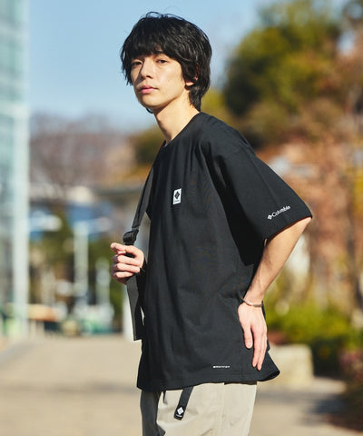COLUMBIA x FREAK’S STORE / 背面印花 短袖T恤