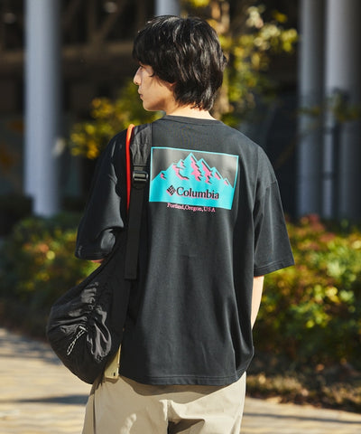 COLUMBIA x FREAK’S STORE / 背面印花 短袖T恤