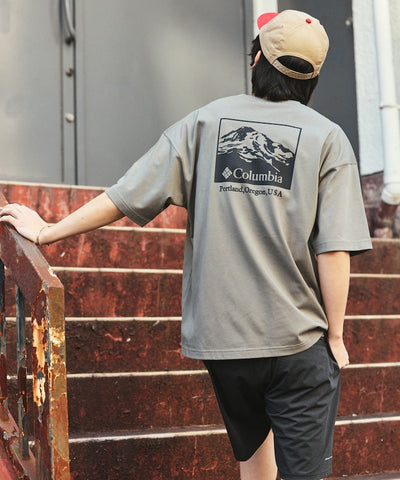 COLUMBIA x FREAK’S STORE / 背面印花 短袖T恤