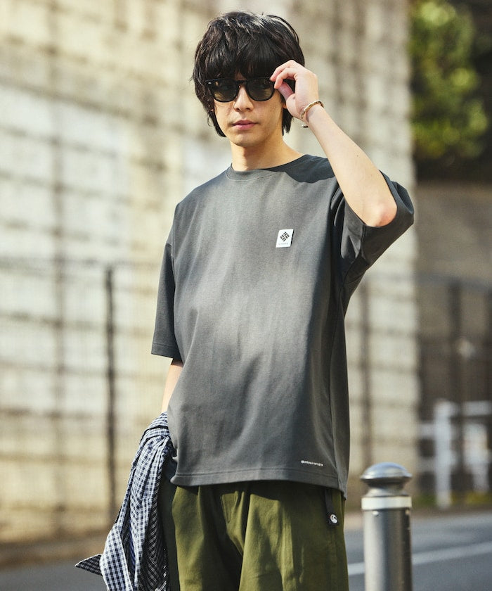 COLUMBIA x FREAK’S STORE / 背面印花 短袖T恤