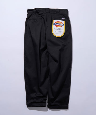 Dickies×FREAK'S STORE / 雙褶錐形工裝長褲