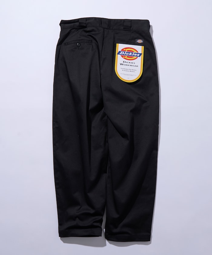 Dickies×FREAK'S STORE / 雙褶錐形工裝長褲