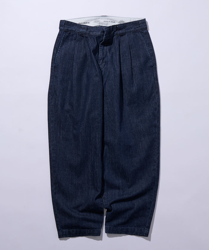 Dickies×FREAK'S STORE / 雙褶錐形工裝長褲
